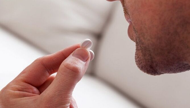 Nehmen Sie Tabletten im Falle einer verschlechterten Leistung ein