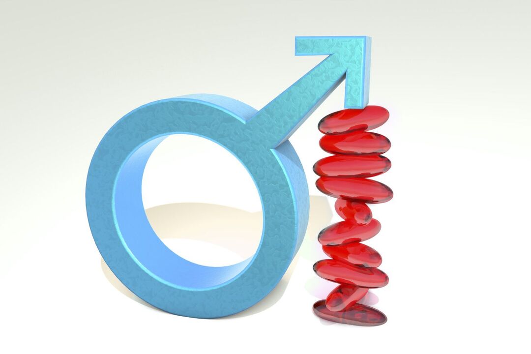 männliches Machtsymbol