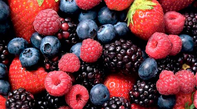 frische Beeren zur Steigerung der Potenz nach 60